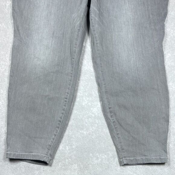 Torrid Jeans Women’s Size 30R Gray Midfit Super Skinny Denim Jeans Stretch - Picture 4 of 15